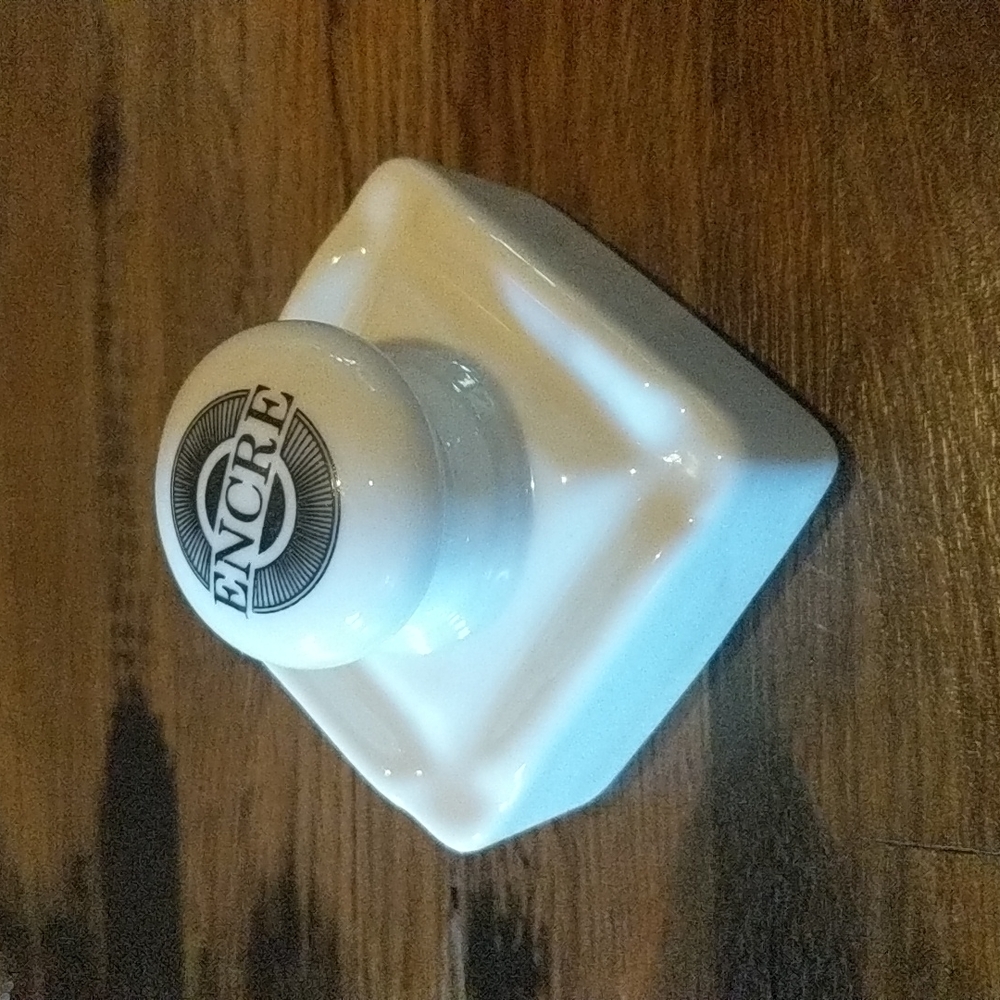 Authentic Models Porcelain Inkwell. Like New! Unique Gift Idea!